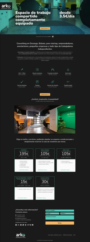 captura de diseño web